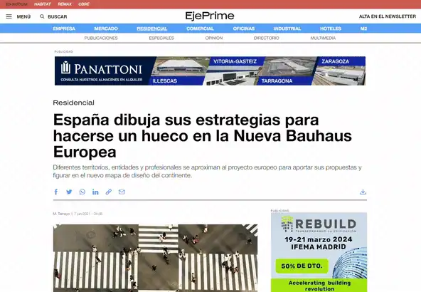 Spain Outlines Its Strategies to Carve Out a Place in the New European Bauhaus, image 1